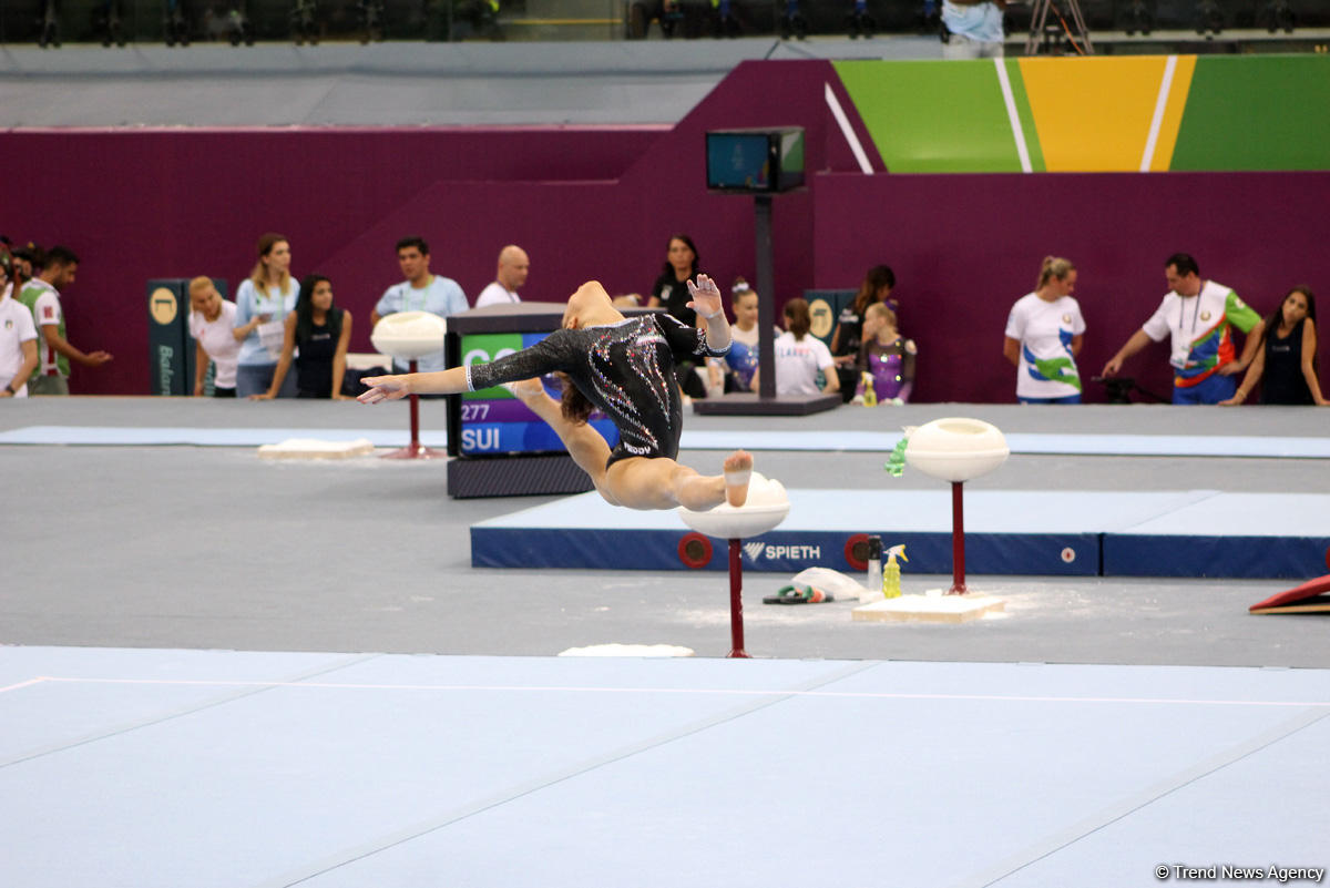 EYOF Baku 2019: Лучшие моменты третьего дня соревнований по спортивной гимнастике (ФОТО)