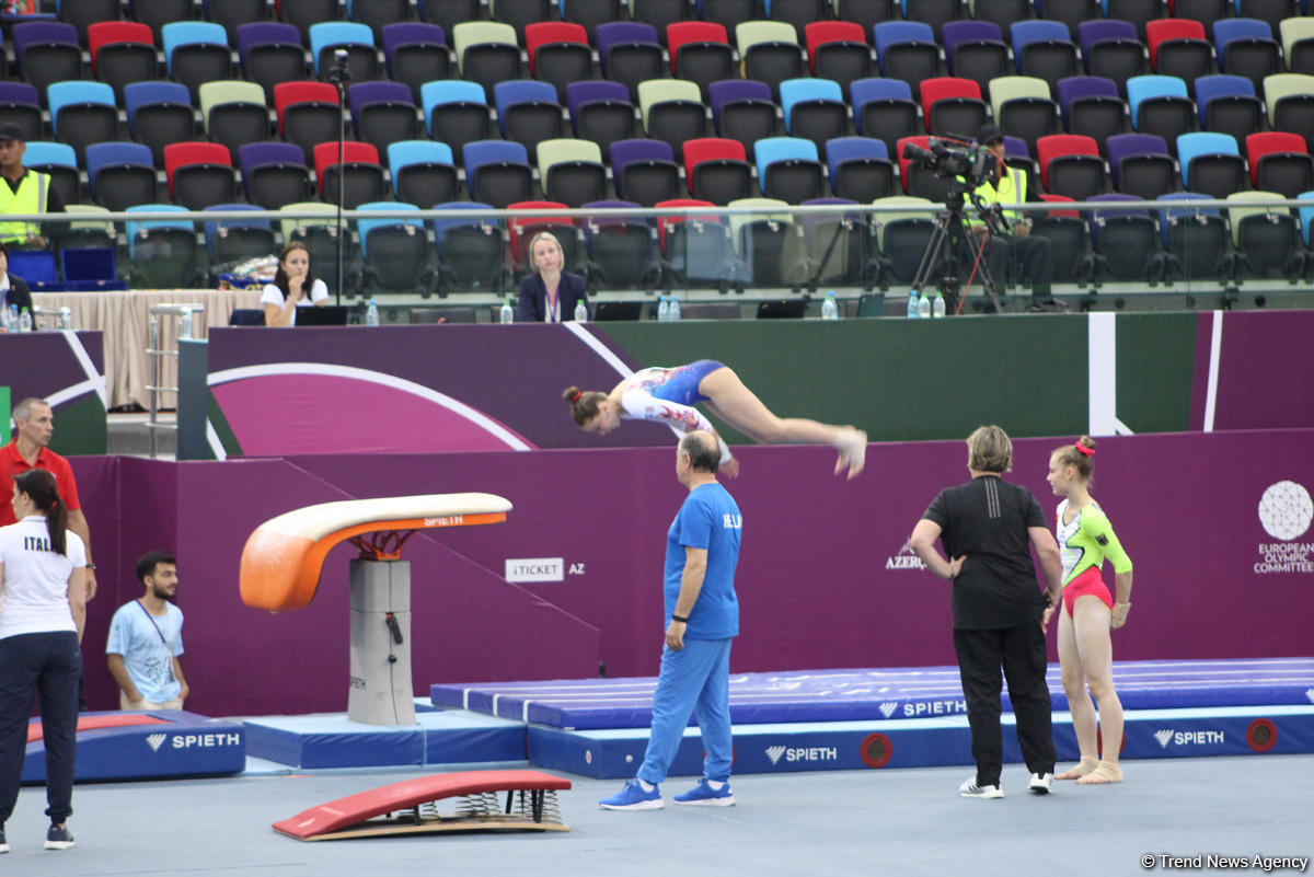 EYOF Baku 2019: Лучшие моменты третьего дня соревнований по спортивной гимнастике (ФОТО)