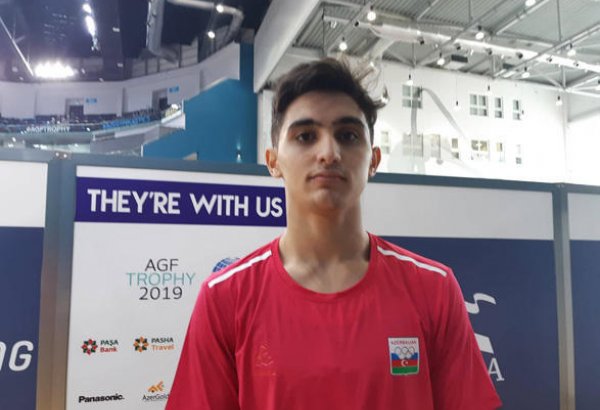 Azerbaijani gymnast grabs silver in pommel horse exercises at EYOF Baku 2019