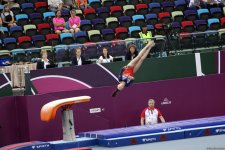Fourth day of artistic gymnastics competitions kick off as part of EYOF Baku 2019 (PHOTO)