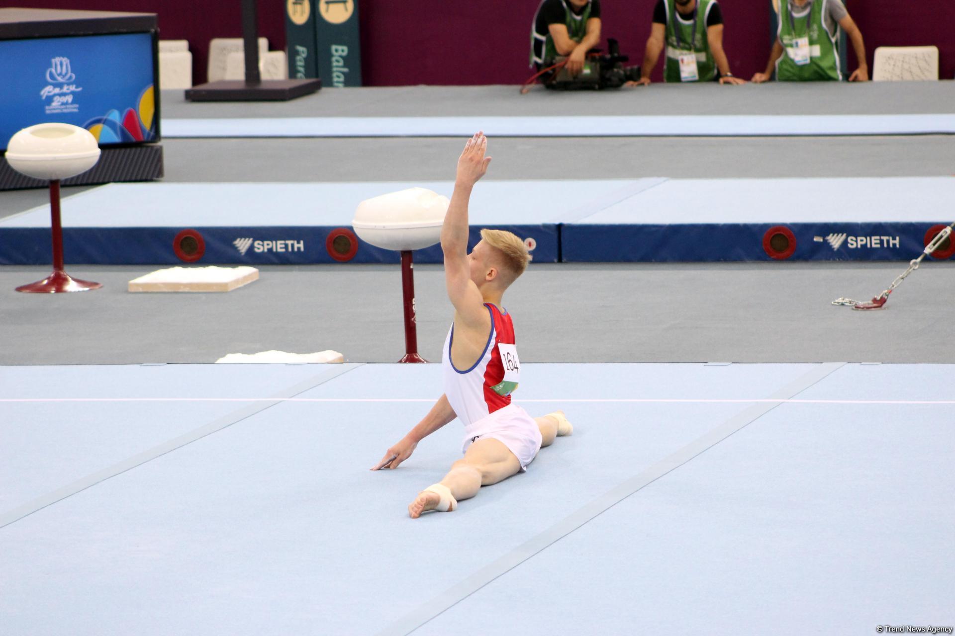 Fourth day of artistic gymnastics competitions kick off as part of EYOF Baku 2019 (PHOTO)
