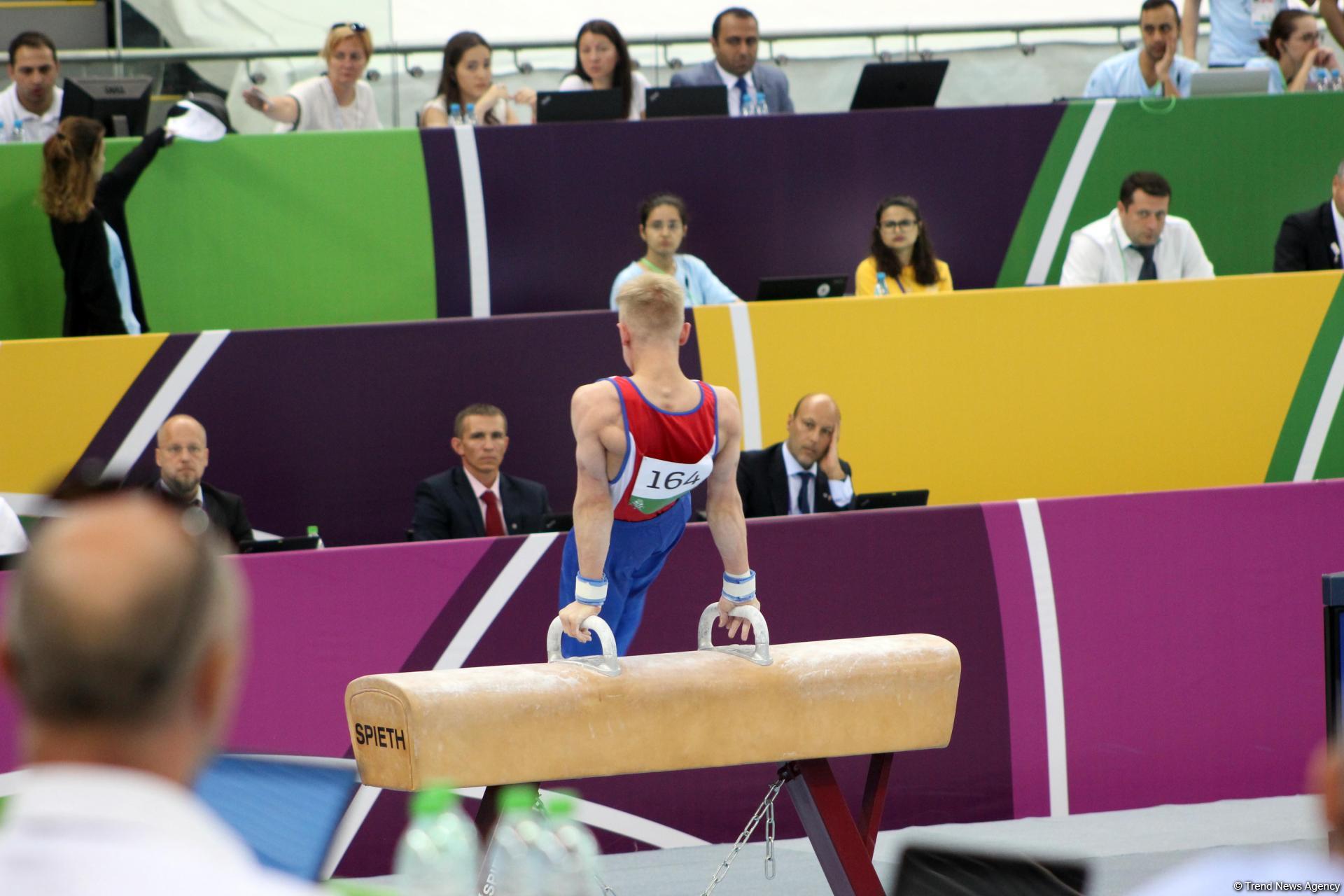 Fourth day of artistic gymnastics competitions kick off as part of EYOF Baku 2019 (PHOTO)