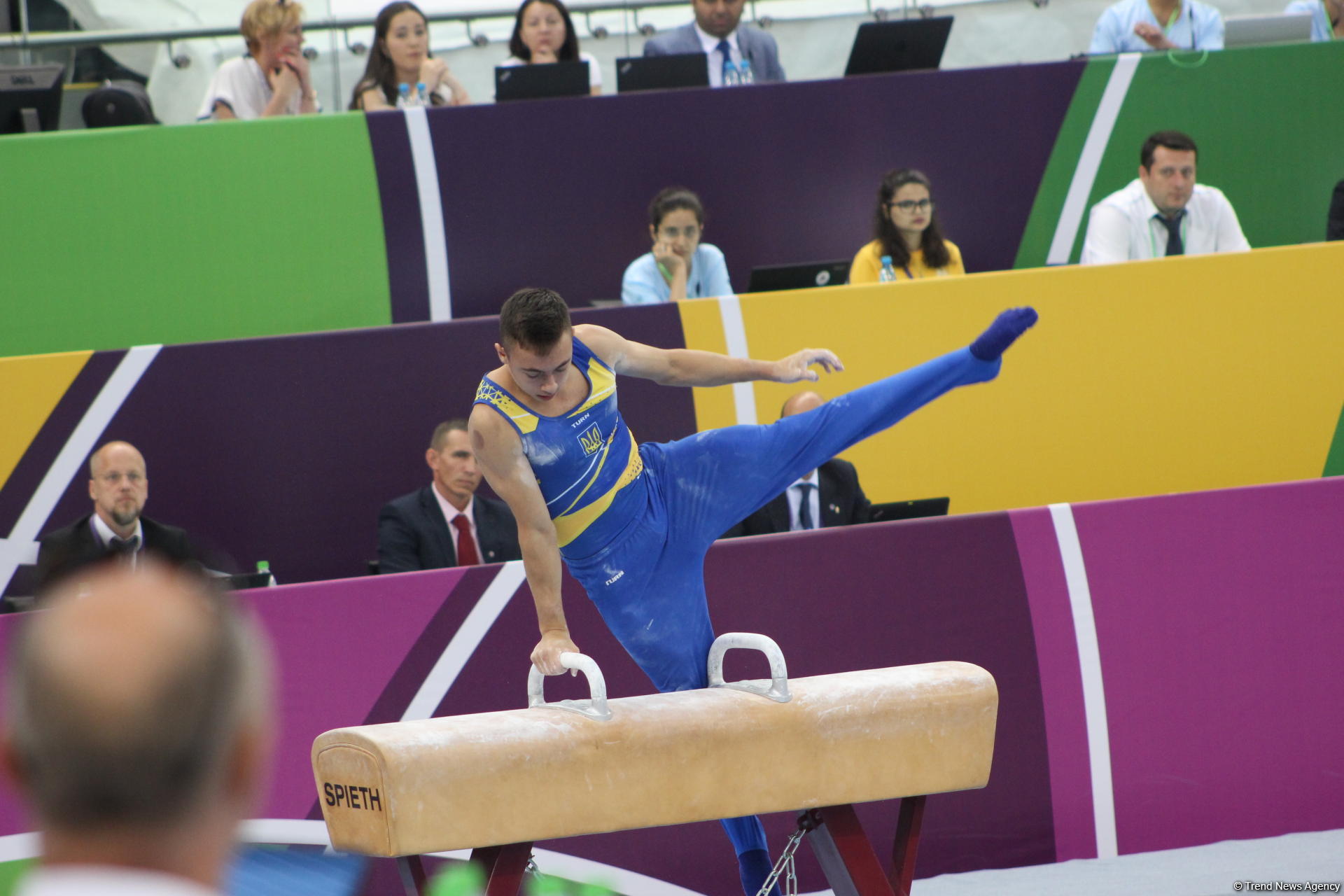 Fourth day of artistic gymnastics competitions kick off as part of EYOF Baku 2019 (PHOTO)