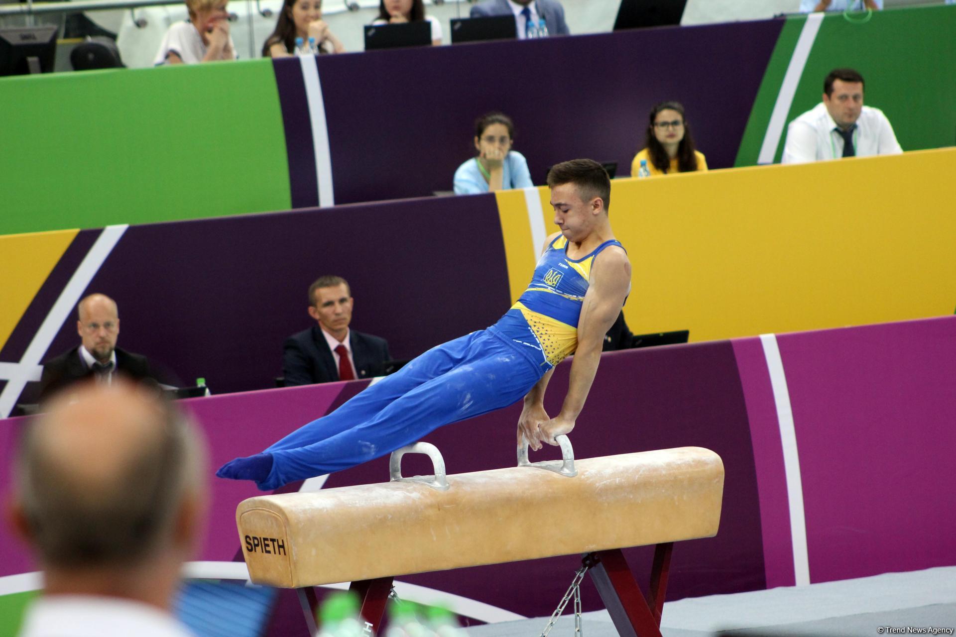 Fourth day of artistic gymnastics competitions kick off as part of EYOF Baku 2019 (PHOTO)