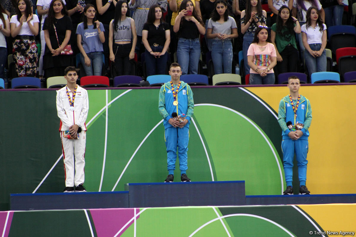 Winners of EYOF Baku 2019 artistic gymnastics competitions awarded (PHOTO)