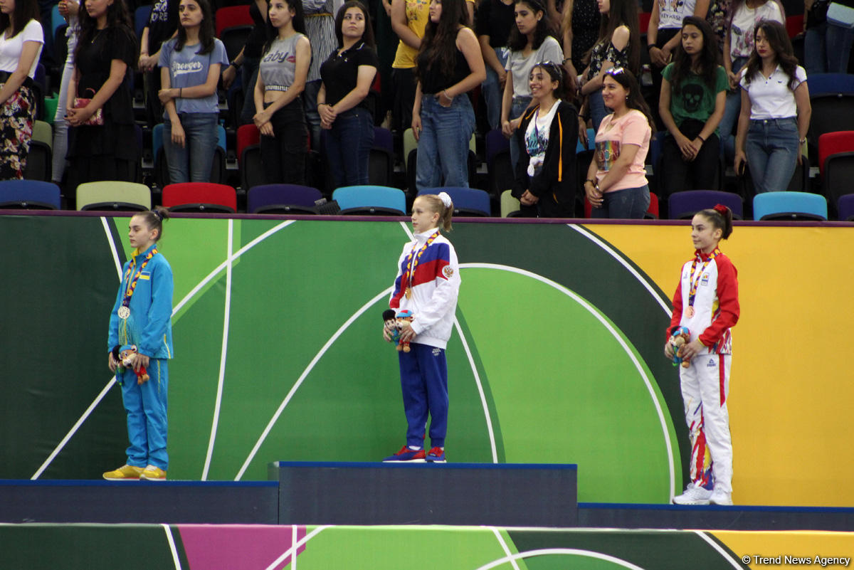 Winners of EYOF Baku 2019 artistic gymnastics competitions awarded (PHOTO)