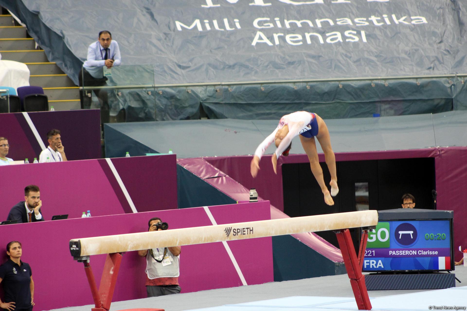 EYOF Baku 2019: Стартовал заключительный день соревнований по спортивной гимнастике (ФОТО)