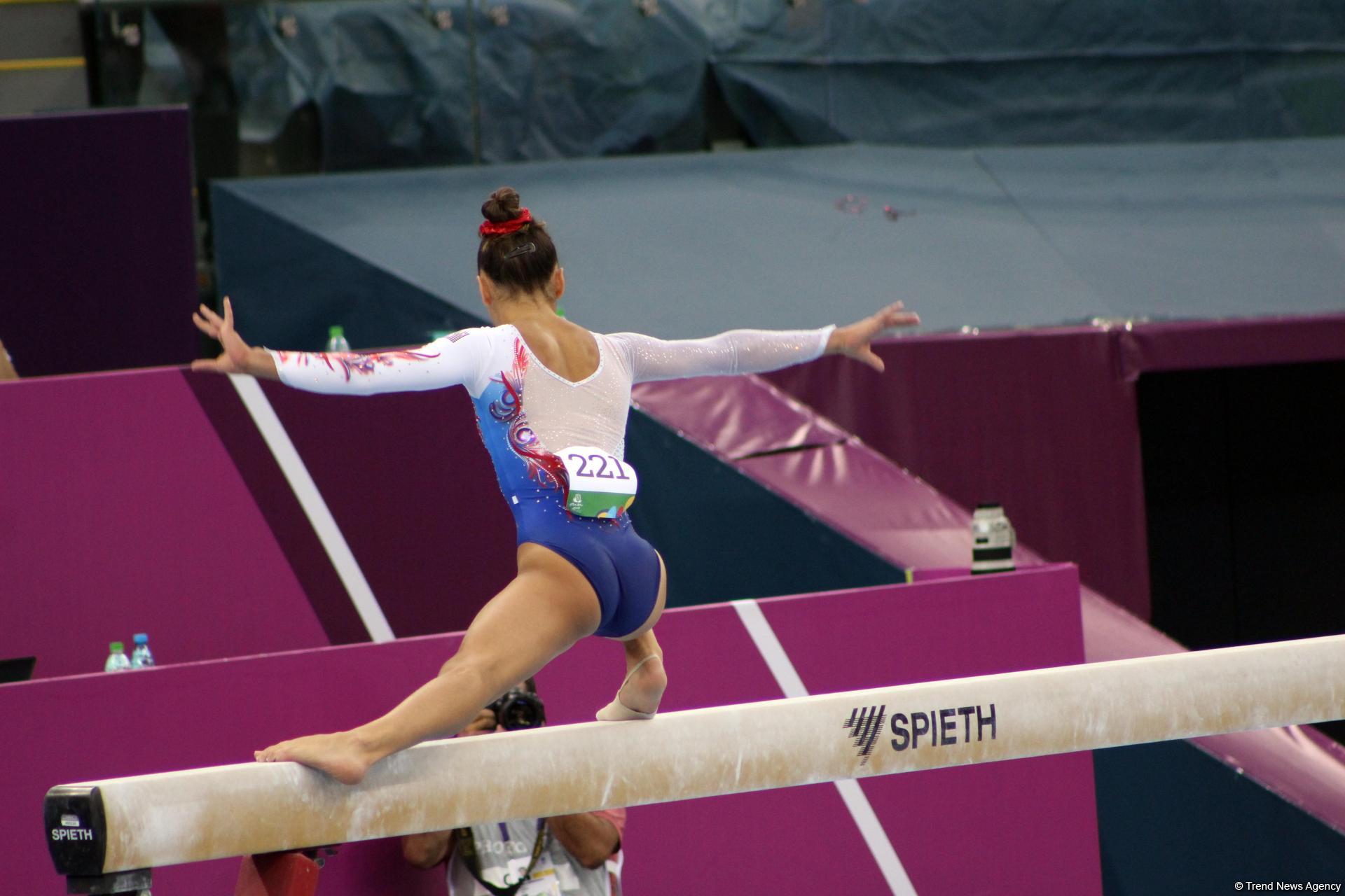 EYOF Baku 2019: Стартовал заключительный день соревнований по спортивной гимнастике (ФОТО)