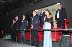 Вице-президент Фонда Гейдара Алиева Лейла Алиева приняла участие в церемонии закрытия XV Летнего европейского юношеского олимпийского фестиваля (ФОТО/ВИДЕО)