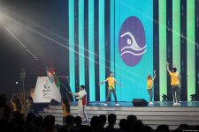 Потрясающая церемония закрытия XV Летнего европейского юношеского олимпийского фестиваля в Баку (ФОТОРЕПОРТАЖ)