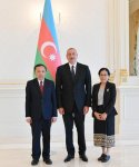 Президент Ильхам Алиев принял верительные грамоты новых послов Омана и Лаоса (ФОТО)