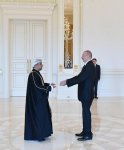 Президент Ильхам Алиев принял верительные грамоты новых послов Омана и Лаоса (ФОТО)