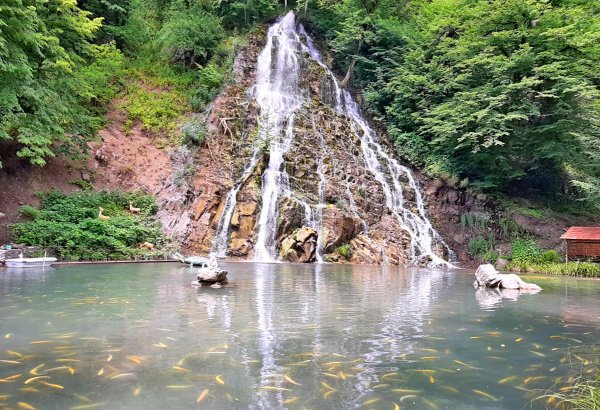 Чарующая красота Халхалского водопада (Фоторепортаж)