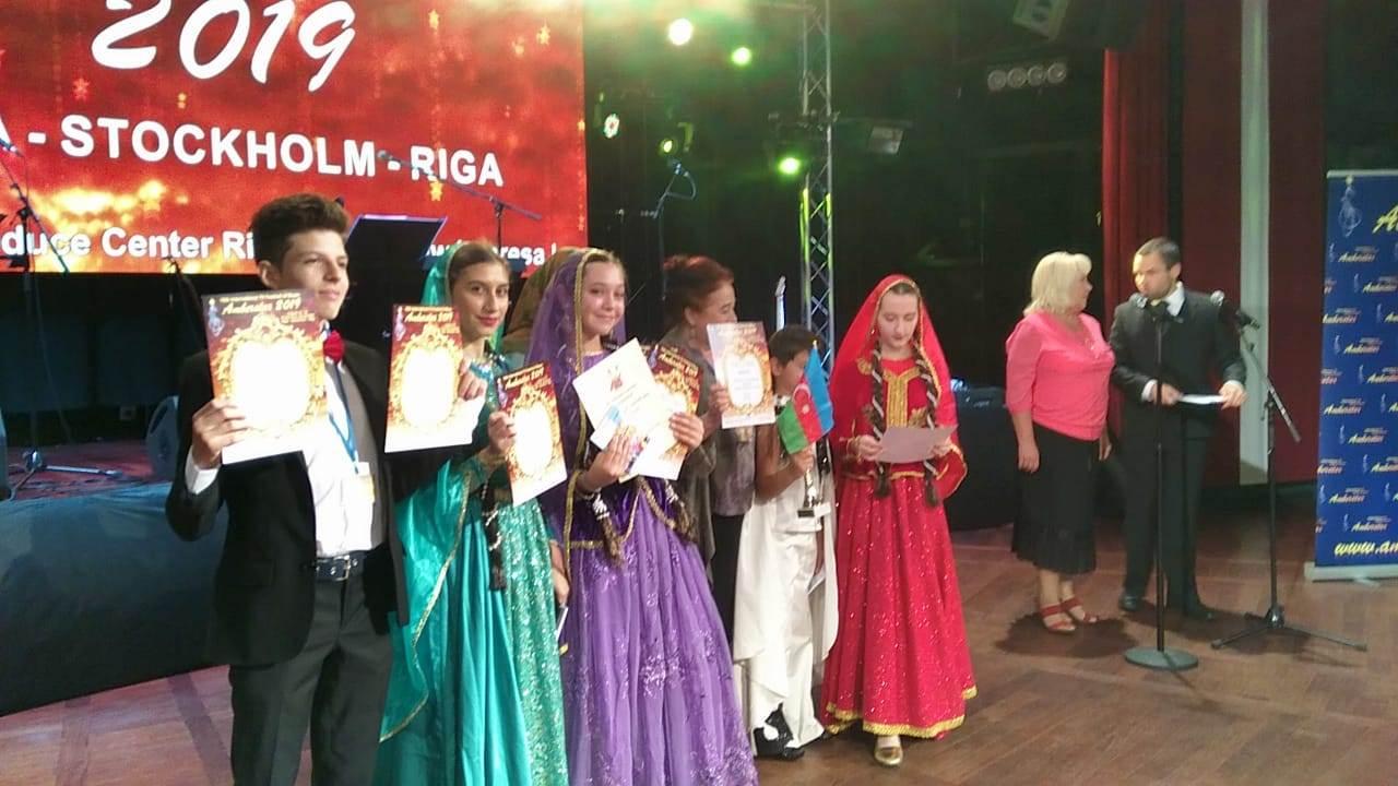 Азербайджанский театр завоевал гран-при AMBERSTAR на круизном лайнере Рига - Стокгольм (ФОТО)