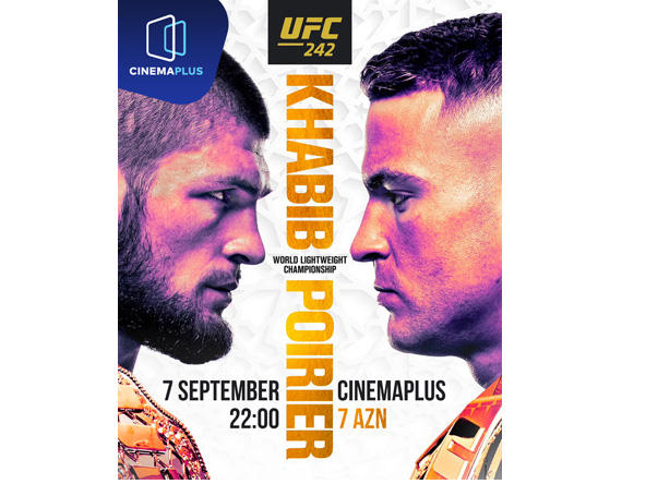 CinemaPlus покажет бой между Хабибом Нурмагомедовым и Дастином Пуарье