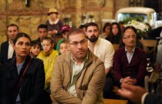 Вице-президент Фонда Гейдара Алиева Лейла Алиева ознакомилась с павильонами, организованными на Фестивале винограда и вина (ФОТО)