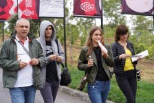 Шамаханская царица, воздушный шар, феерическое шоу - первый Азербайджанский фестиваль винограда и вина (ВИДЕО, ФОТО)