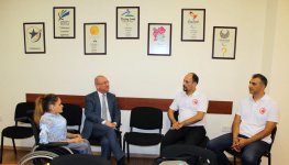 В Азербайджане инвалидов в колясках будут обучать айкидо (ФОТО)
