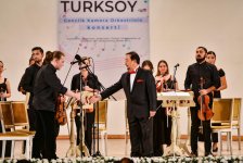 Молодежный камерный оркестр ТЮРКСОЙ завершил гастрольное турне в Баку оглушительными овациями (ФОТО)