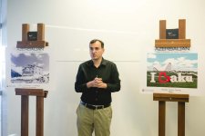 Красота Азербайджана в аэропорту Будапешта. Для всех пассажиров и жителей! (ФОТО)