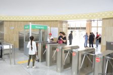 После ремонта открылась станция бакинского метро «Шах Исмаил Хатаи» (ФОТО)
