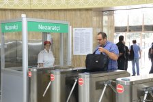 После ремонта открылась станция бакинского метро «Шах Исмаил Хатаи» (ФОТО)