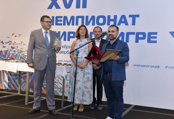 Итоги рекордного Чемпионата мира по игре "Что? Где? Когда?" в Баку (ФОТО)