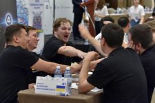 Итоги рекордного Чемпионата мира по игре "Что? Где? Когда?" в Баку (ФОТО)