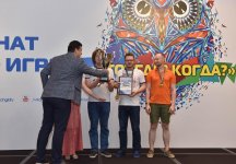 Итоги рекордного Чемпионата мира по игре "Что? Где? Когда?" в Баку (ФОТО)