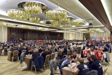 Итоги рекордного Чемпионата мира по игре "Что? Где? Когда?" в Баку (ФОТО)