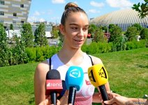 В рамках 37-го Чемпионата мира по художественной гимнастике прошла акция по посадке деревьев (ФОТО)