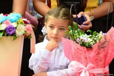 Полные радости и волнения мгновения Дня знаний в Баку (ФОТО)