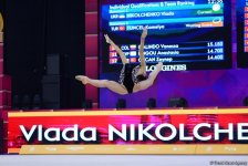 В Баку стартовал 37-й Чемпионат мира по художественной гимнастике (ФОТО)