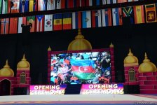 Феерическая церемония торжественного открытия 37-го Чемпионата мира по художественной гимнастике в Баку (ФОТО/ВИДЕО)