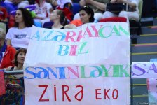 В Национальной арене гимнастики продолжаются соревнования Чемпионата мира (ФОТО)