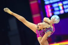 В Национальной арене гимнастики продолжаются соревнования Чемпионата мира (ФОТО)
