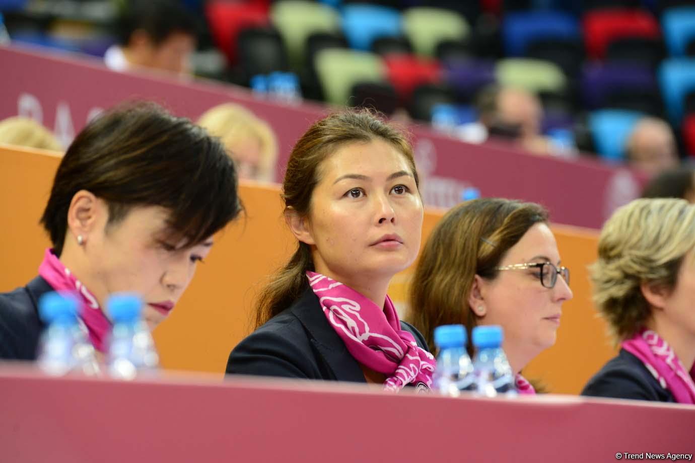В Баку стартовал 37-й Чемпионат мира по художественной гимнастике (ФОТО)