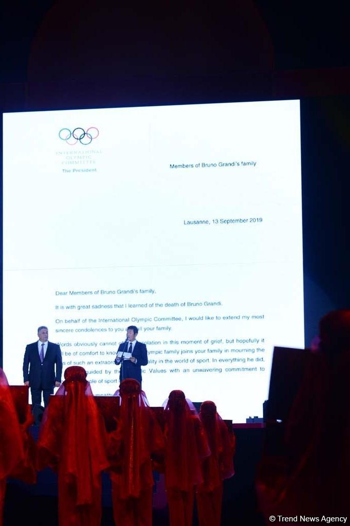 Baku hosts opening ceremony of 37th Rhythmic Gymnastics World Championships (PHOTO/VIDEO)