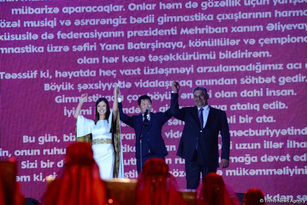 Baku hosts opening ceremony of 37th Rhythmic Gymnastics World Championships (PHOTO/VIDEO)
