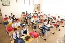 В Агсу и Исмаиллы сданы в эксплуатацию новые школьные здания, построенные Фондом Гейдара Алиева (ФОТО)