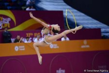 В Баку стартовали финалы 37-го Чемпионата мира по художественной гимнастике (ФОТО)