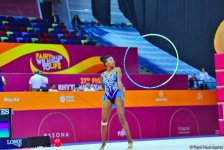 Лучшие моменты второго дня Чемпионата мира по художественной гимнастике в Баку (ФОТО)