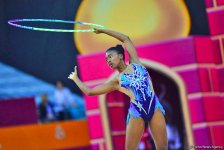 Лучшие моменты второго дня Чемпионата мира по художественной гимнастике в Баку (ФОТО)