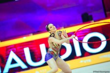 Лучшие моменты второго дня Чемпионата мира по художественной гимнастике в Баку (ФОТО)
