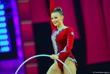Лучшие моменты второго дня Чемпионата мира по художественной гимнастике в Баку (ФОТО)