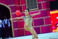 Лучшие моменты второго дня Чемпионата мира по художественной гимнастике в Баку (ФОТО)