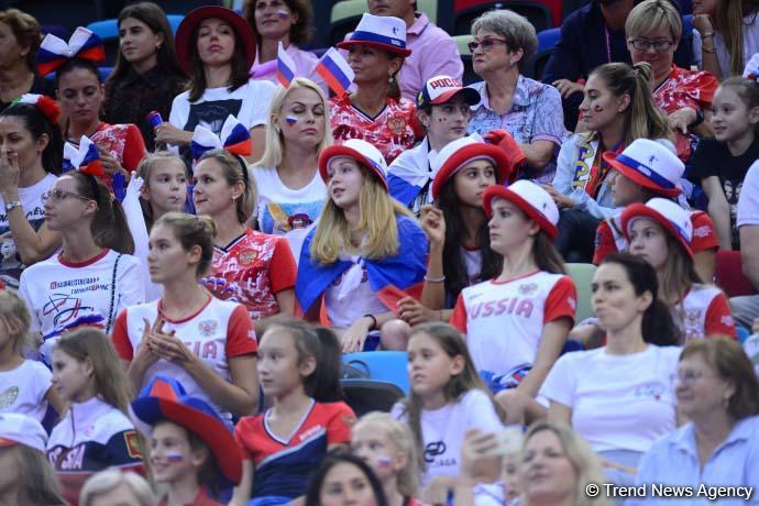 В Баку стартовали финалы 37-го Чемпионата мира по художественной гимнастике (ФОТО)
