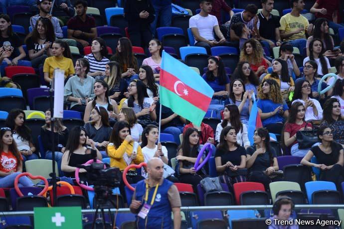 В Баку стартовали финалы 37-го Чемпионата мира по художественной гимнастике (ФОТО)