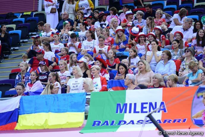 В Баку стартовали финалы 37-го Чемпионата мира по художественной гимнастике (ФОТО)