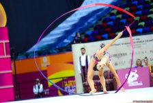 Best moments of Day 3 in 37th Rhythmic Gymnastics World Championships in Baku (PHOTO)